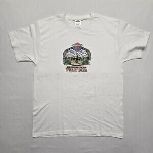 Boulevard Brewing Co Wheat Beer Graphic Tee White Mens Medium Alcohol Shirt